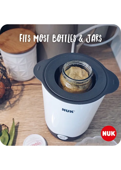 NUK White Thermo Express Bottle Warmer - One Size Image 5
