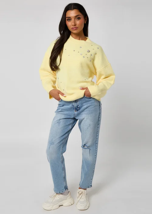 Urban Bliss Embellished Embroidery Jumper - L Image 3