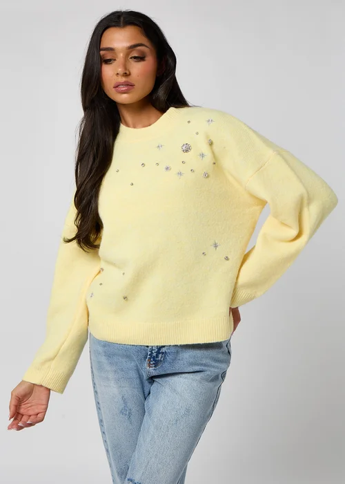 Urban Bliss Embellished Embroidery Jumper - L Image 1