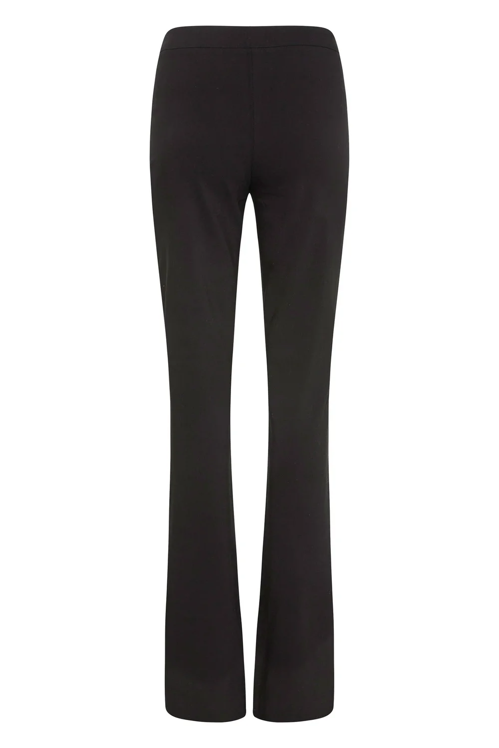 Long Tall Sally Black Stretch Straight Leg Trousers - 16/L36 Image 2