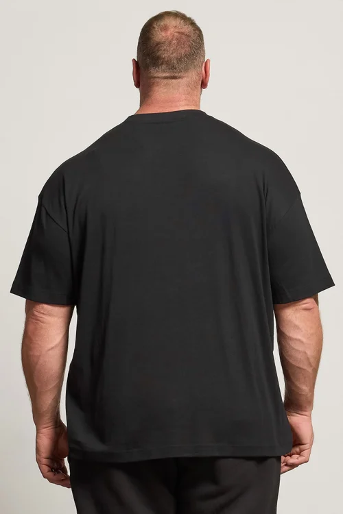 BadRhino Black 'Rest Day' T-Shirt - 5-6XL Image 3