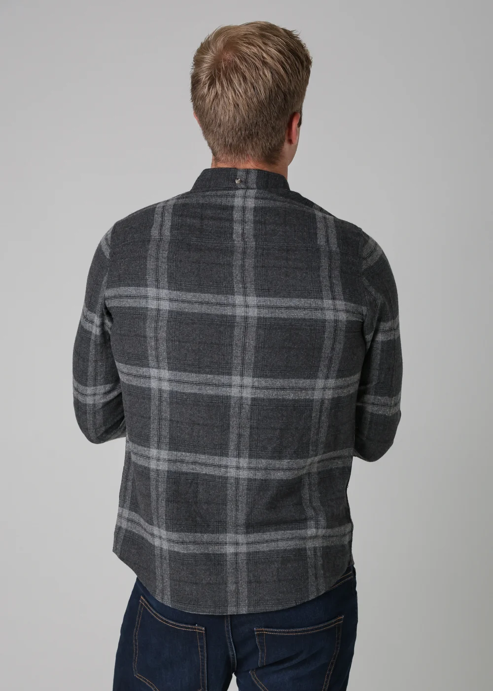 Tokyo Laundry Charcoal Cotton Printed Long Sleeve Shirt - S Image 2