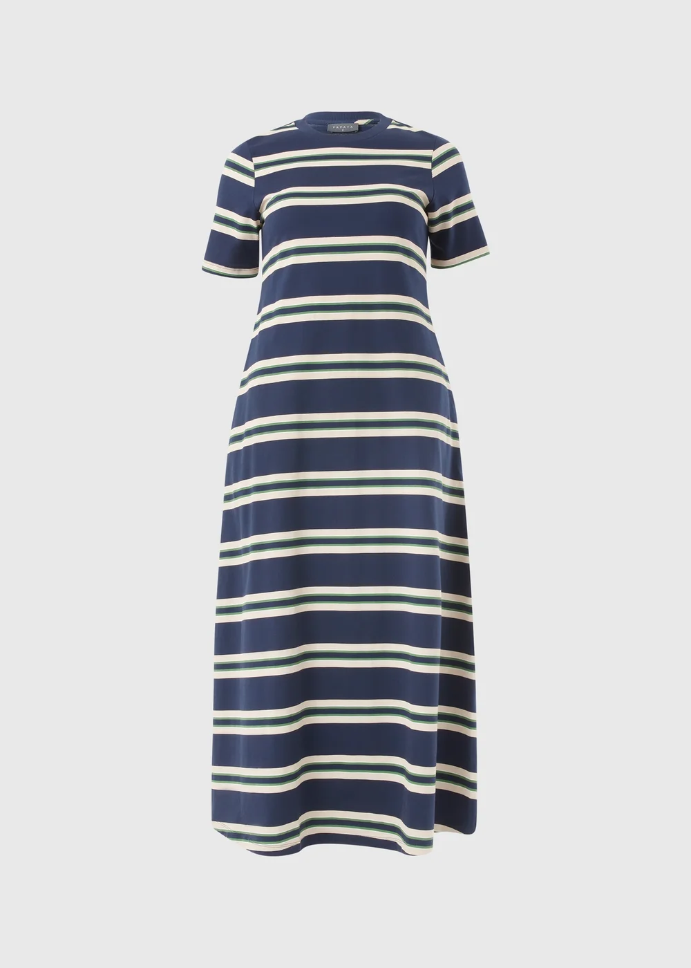 Navy Striped T-Shirt Dress - 28 | Matalan Navy Striped T-Shirt Dress - 28 | Matalan