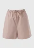 Light Pink Pull On Shorts - Size 8 Image 2
