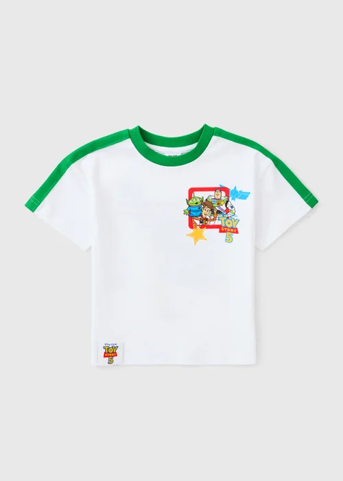 Toy Story Boys White Speech T-Shirt (1-7yrs) - 1.5-2 Yrs Image 1