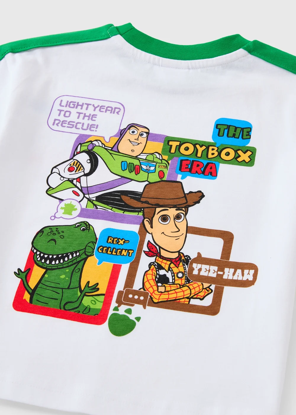 Toy Story Boys White Speech T-Shirt (1-7yrs) - 1.5-2 Yrs Image 2
