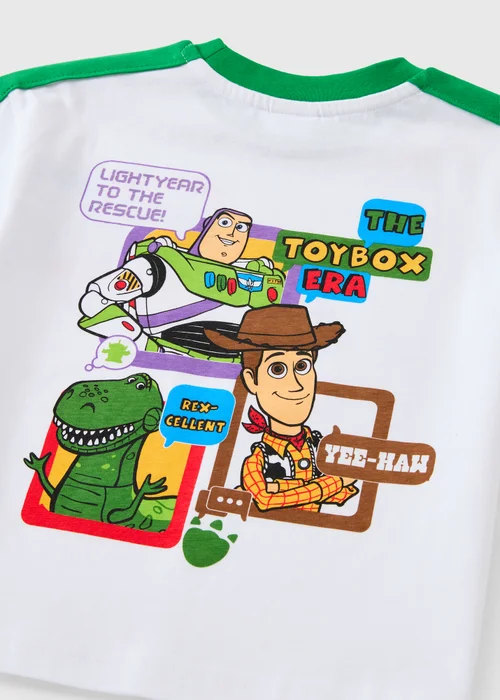 Toy Story Boys White Speech T-Shirt (1-7yrs) - 1.5-2 Yrs Image 2