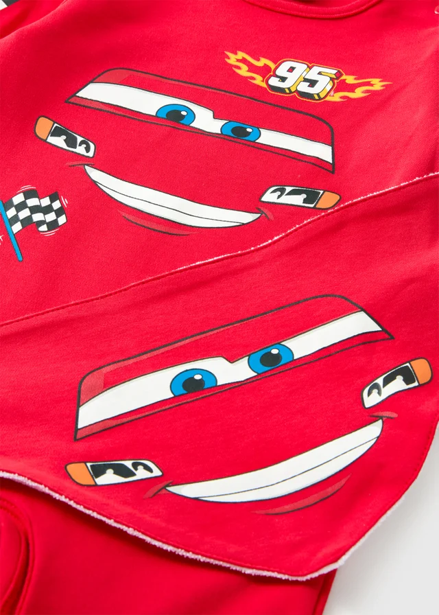 Cars Baby Red Lightning McQueen Sleepsuit & Hat Set (0-23mths)