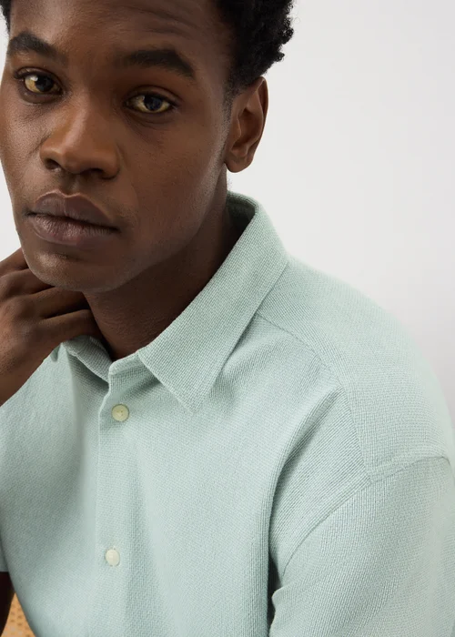 Sage Cheesecloth Regular Fit Shirt - S Image 3