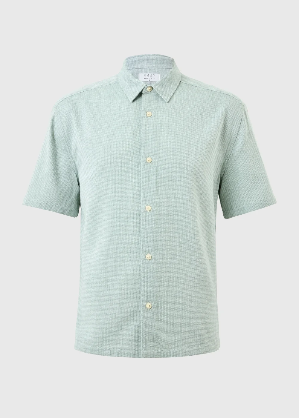 Sage Cheesecloth Regular Fit Shirt - S Image 4