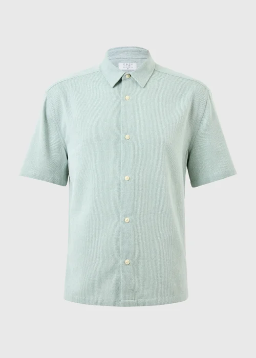 Sage Cheesecloth Regular Fit Shirt - S Image 4