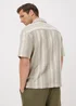 Stone Stripe Texture Dobby Shirt - S Image 2