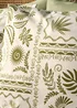 Green Palm Tile Duvet Set - Single Image 2