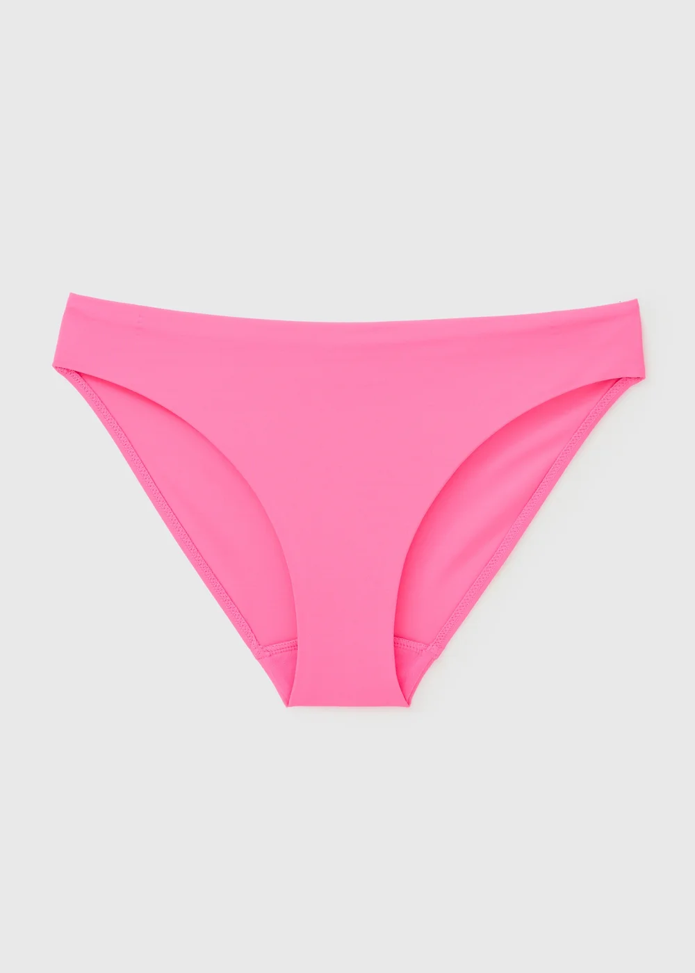 Neon Pink High Leg Bikini Bottoms - 22 Image 3