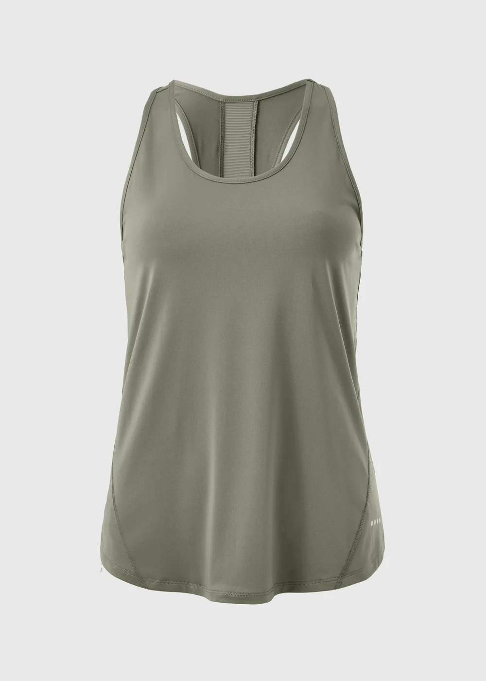 Souluxe Sage Green Mesh Sports Vest Top - S Image 3