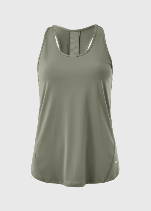 Souluxe Sage Green Mesh Sports Vest Top - S Image 3
