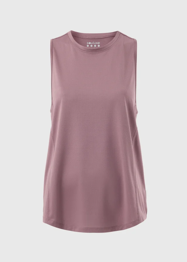 Souluxe Pink Sports Vest Top