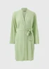Green Ribbed Dressing Gown - Extra small Image 1