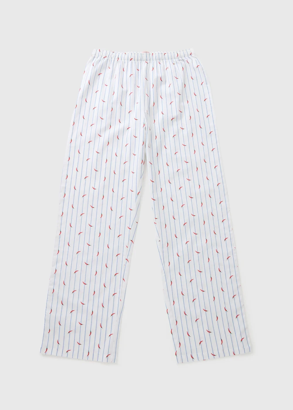 White Chilli Wide Leg Pyjama Bottoms - Extra small Image 1