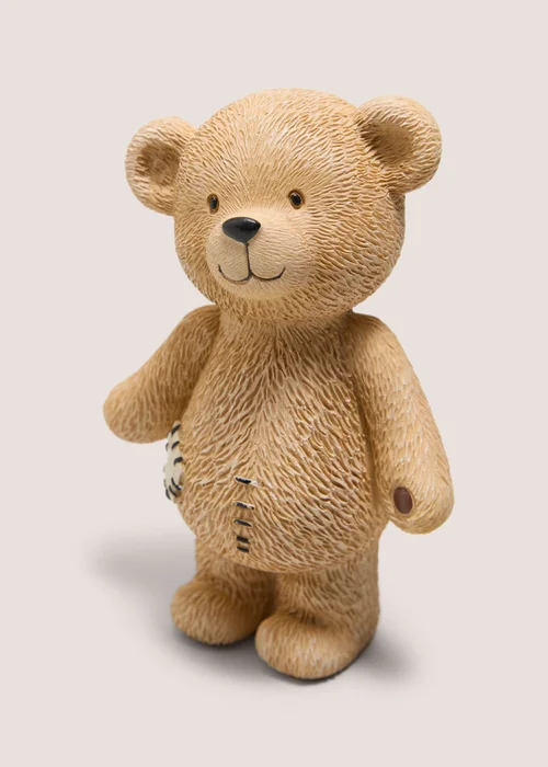 Standing Patch Bear Ornament Image 2