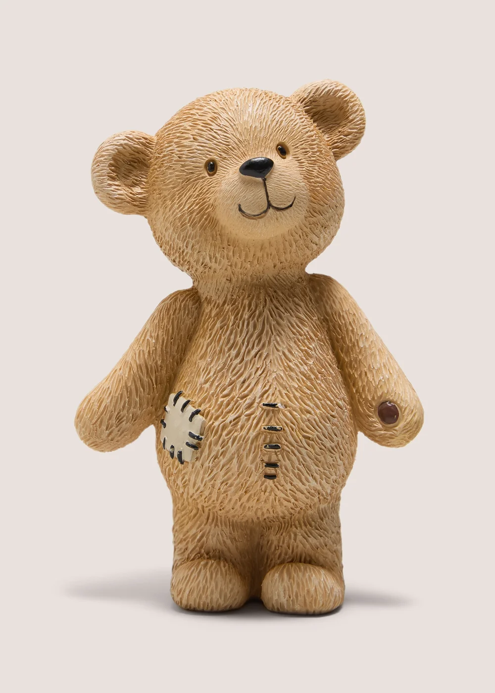 Standing Patch Bear Ornament Image 1