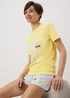 Yellow Ice Cream Short Pyjama Set - Extra small Image 1