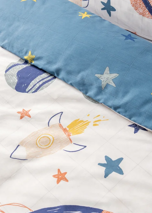 Blue Space Duvet Set - Single Image 3