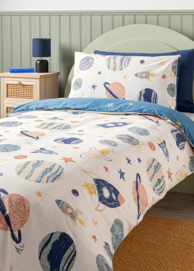 Blue Space Duvet Set