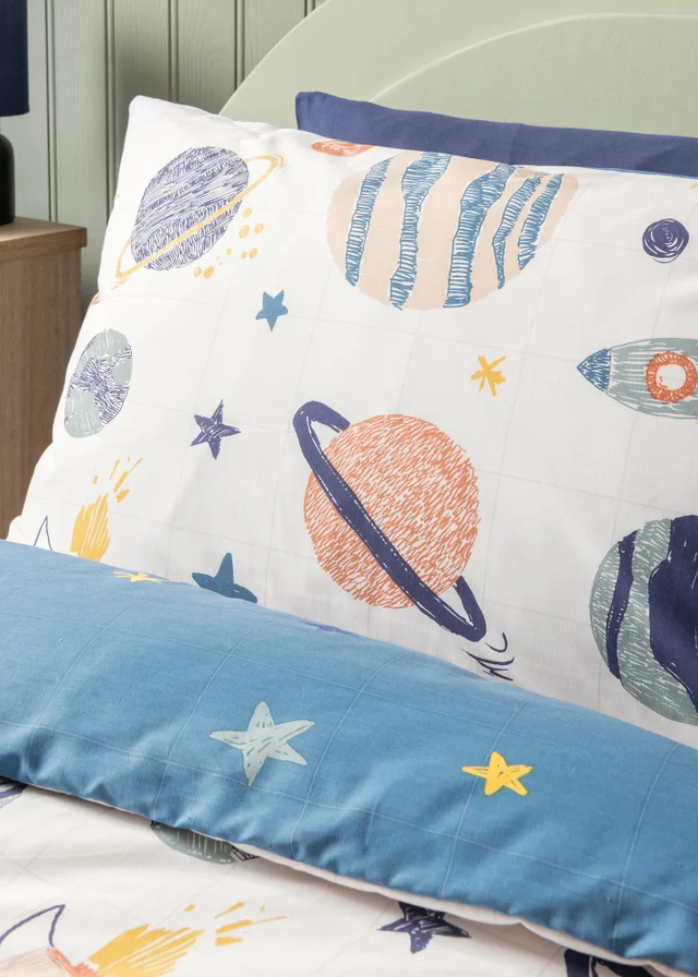 Blue Space Duvet Set