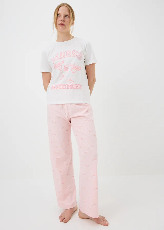 White Margs & Matrimony Bridal Pyjama Set