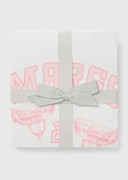 White Margs & Matrimony Bridal Pyjama Set - XS Image 3