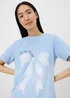 Blue Tying The Knot Bridal Pyjama Set - XS Image 2