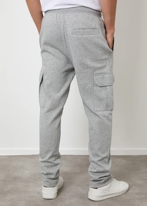 Threadbare Light Grey Cargo Joggers - 2XL Image 2
