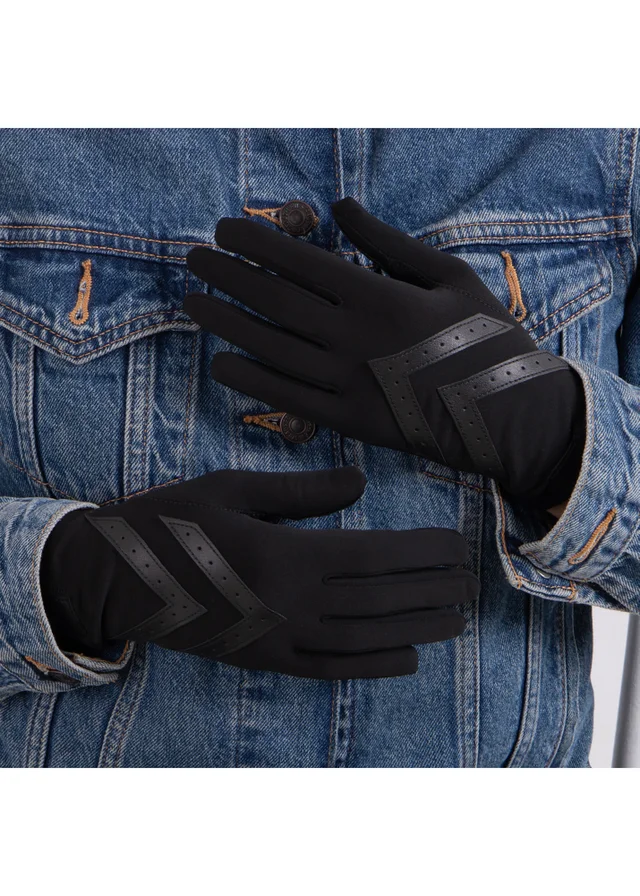 Totes Isotoner Black Original Stretch Glove
