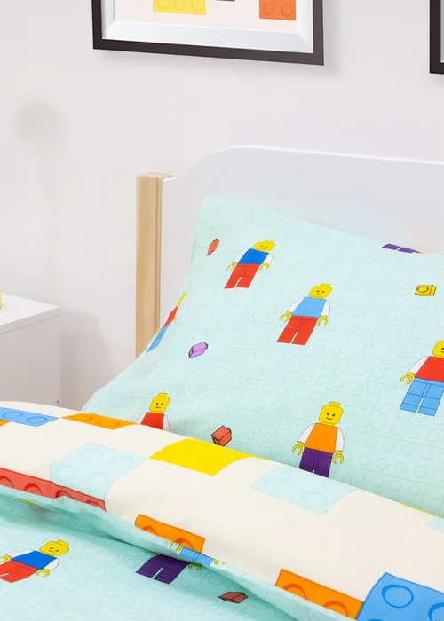 Lego Colorblock Multicolour Duvet Cover - Single Image 4