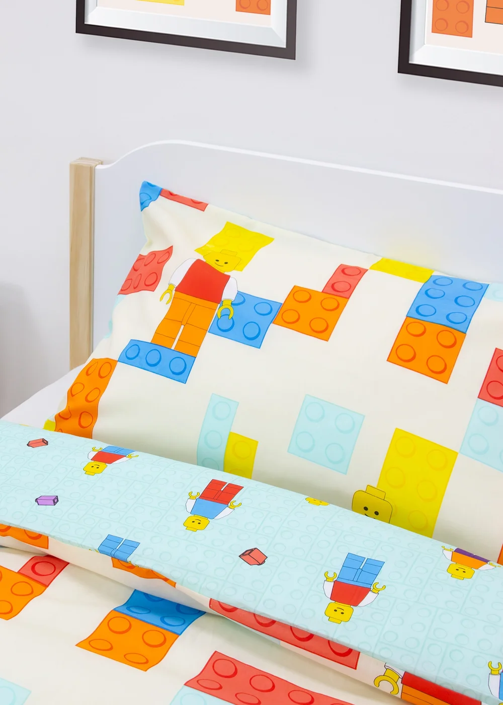 Lego Colorblock Multicolour Duvet Cover - Single Image 3