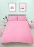 Hello Kitty Chill Pink Fleece Duvet Cover Set - Single Image 2