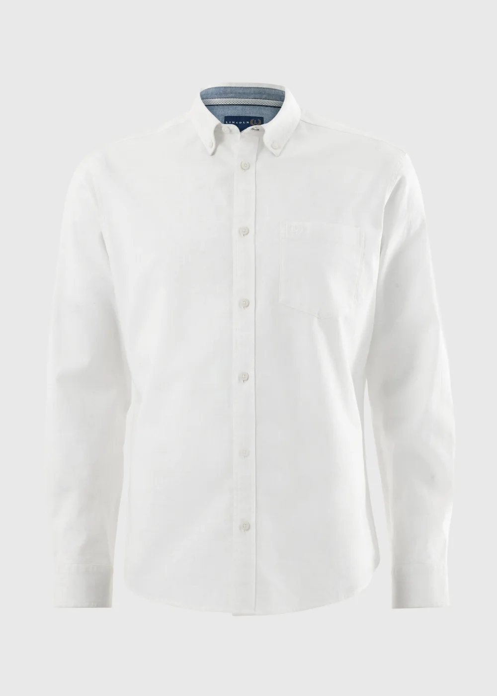 Lincoln White Linen Blend Shirt - M Image 4