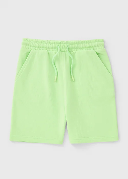 Boys Green Jogger Shorts (7-15yrs) - Age 7 Years Image 1