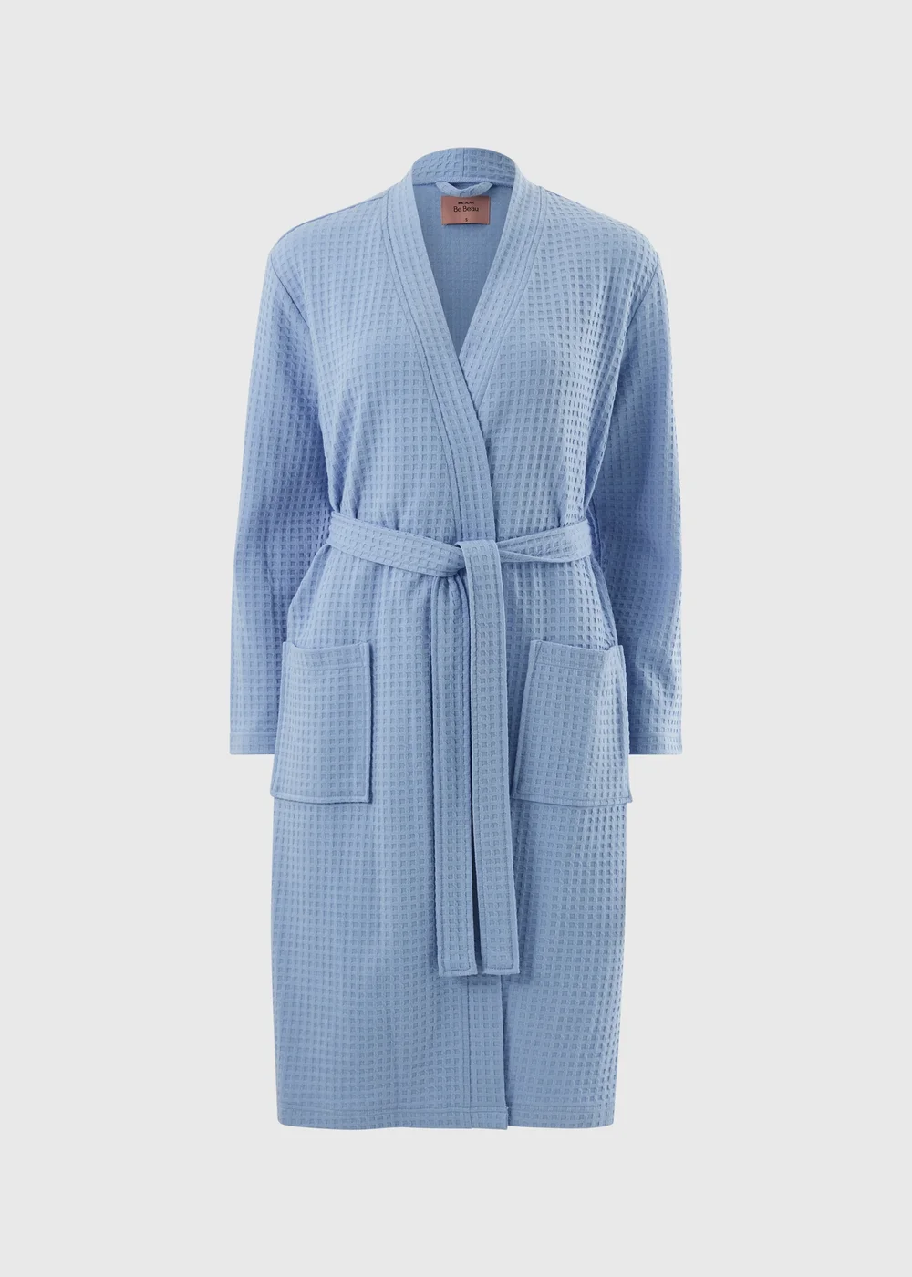 Blue Waffle Dressing Gown - Extra small | Matalan Blue Waffle Dressing Gown - Extra small | Matalan