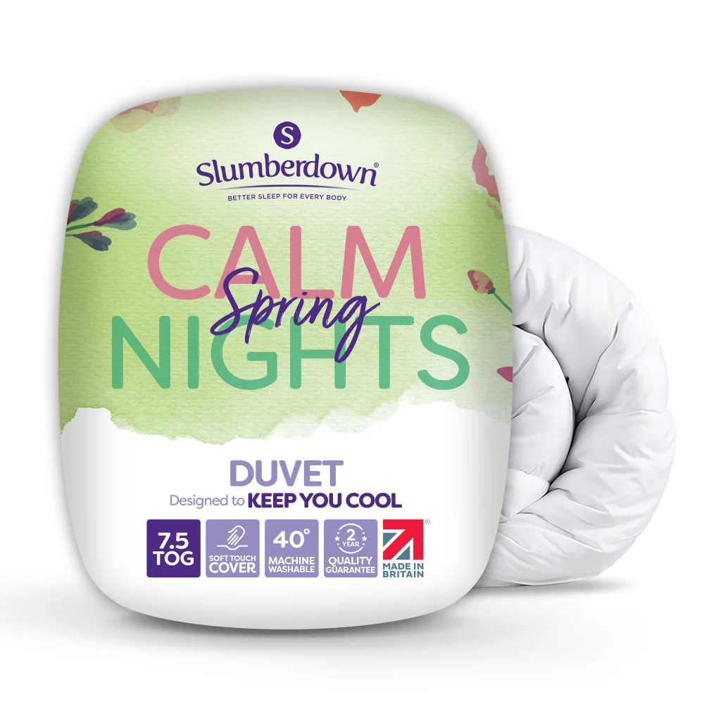 Slumberdown White Spring Nights Duvet - Double Image 2