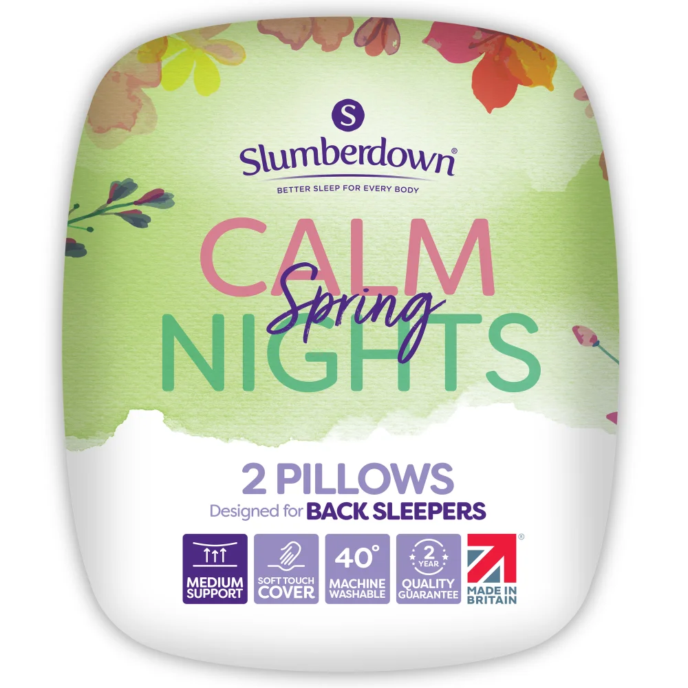 Slumberdown White Spring Nights Duvet - Double Image 1