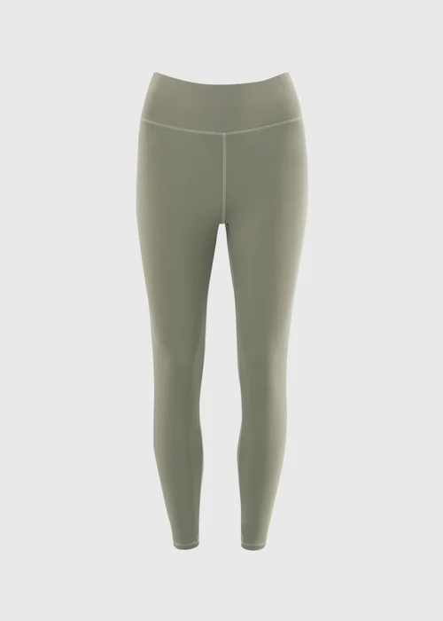 Souluxe Sage Green Long Length Gym Leggings - Size 6 Image 4