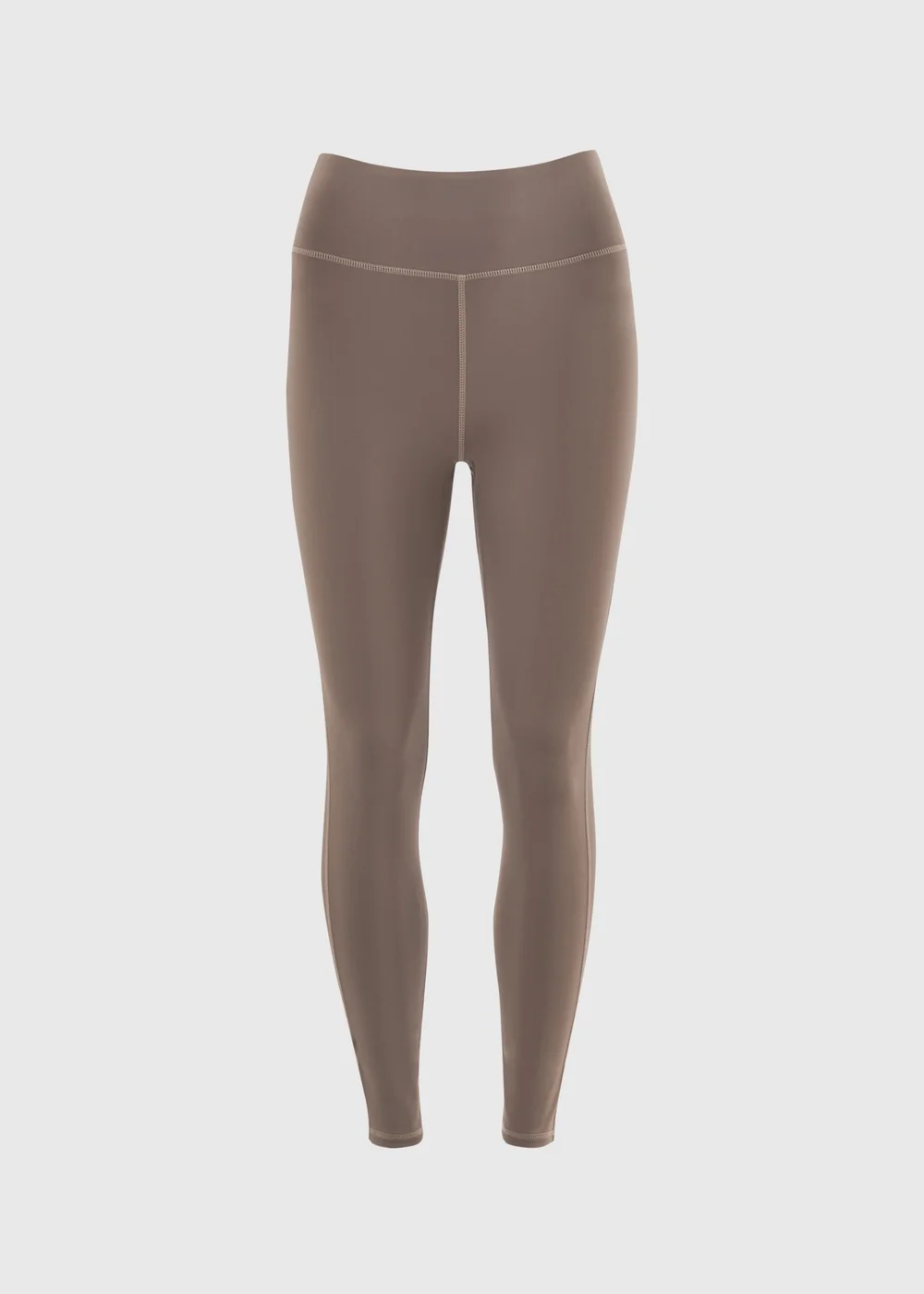 Souluxe Mocha Wrap Waist Gym Leggings - 6 Image 4