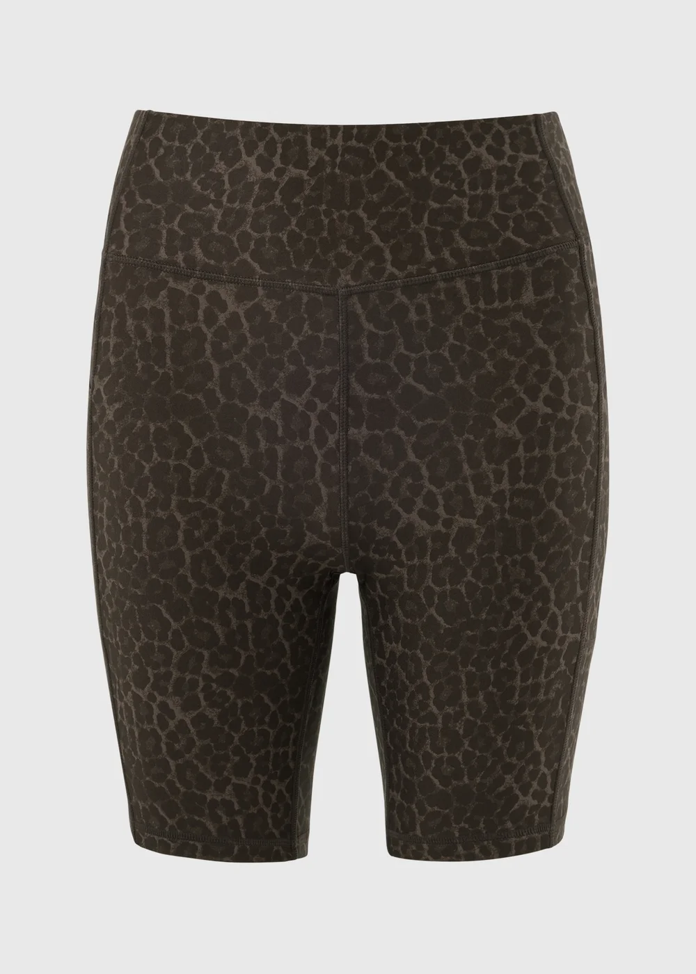 Souluxe Brown Leopard Print Cycling Shorts - 6 Image 4