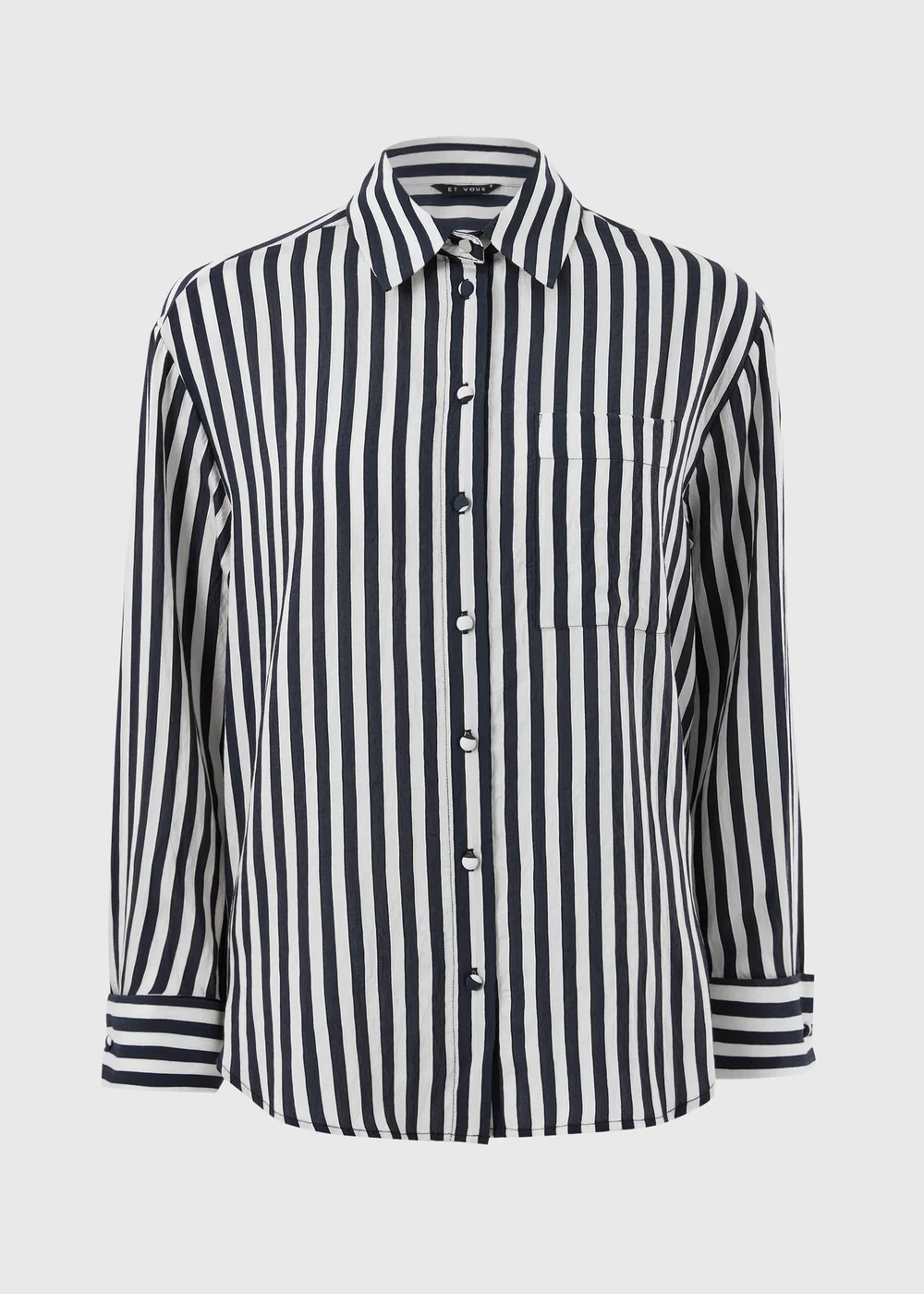 Navy Stripe Shirt - 8 Image 3