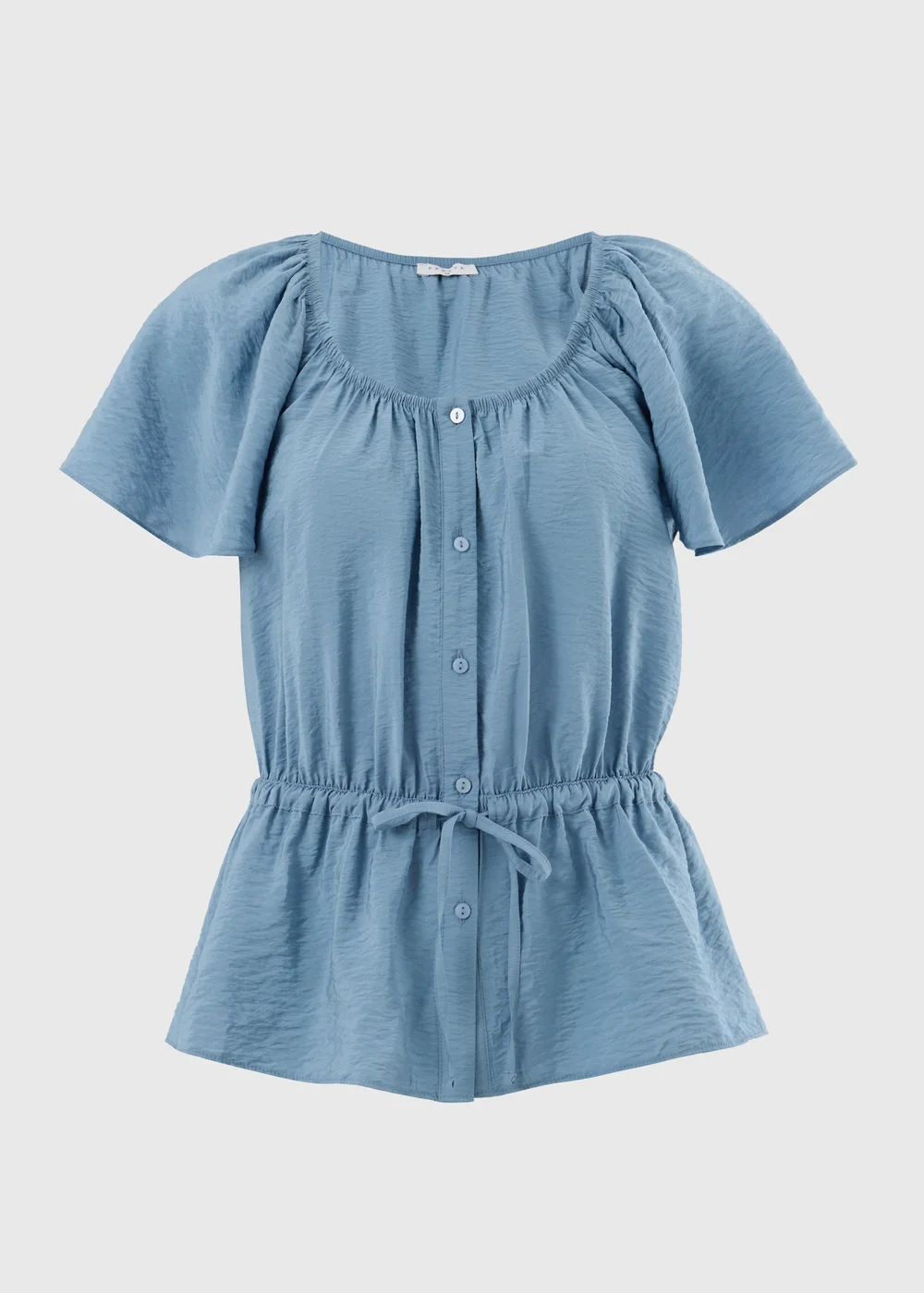 Blue Angel Sleeve Tie Waist Shirt - 24 Image 4