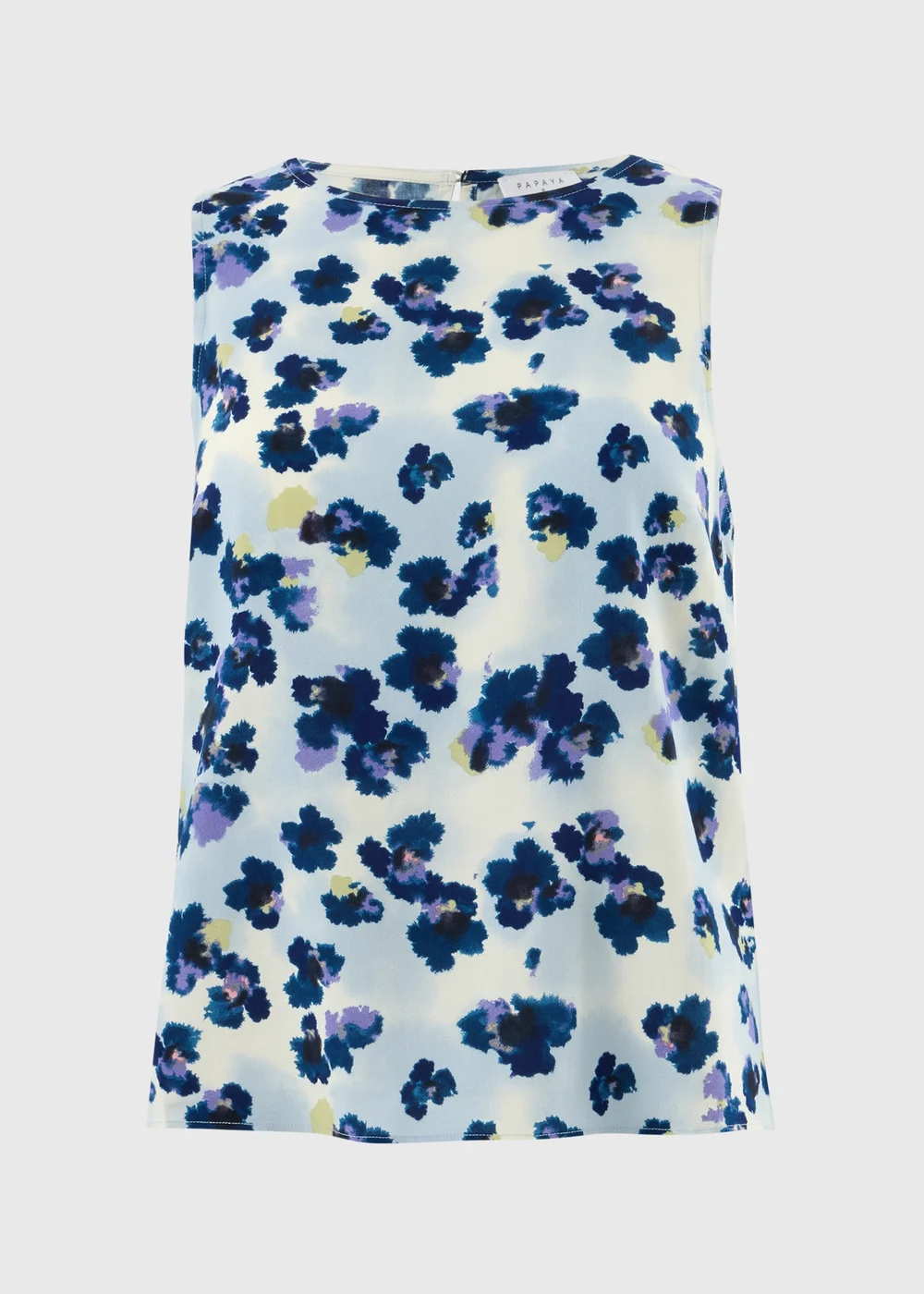 Purple Floral Vest Top - 8 Image 2
