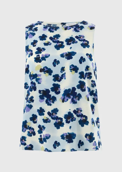 Purple Floral Vest Top - 8 Image 2