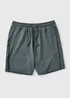 Dark Grey Textured Co Ord Shorts - S Image 4